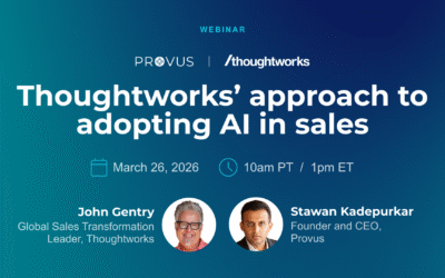 AI Sales Transformation Lessons from Thoughtworks