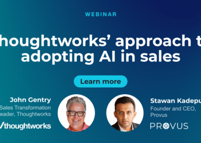 Thoughtworks’ approach to adopting AI in sales