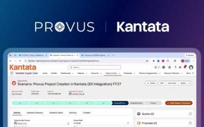 Provus + Kantata: Connecting quoting, forecasting, and delivery for services teams